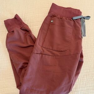 Figs XS Mauve Qua Jogger Scrub Pant